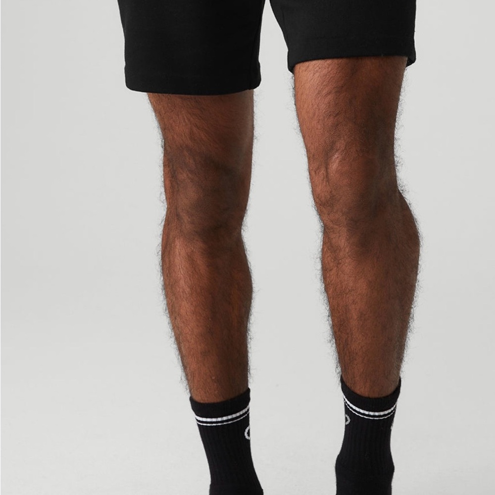 ALO Yoga Black and White Athletic Socks
